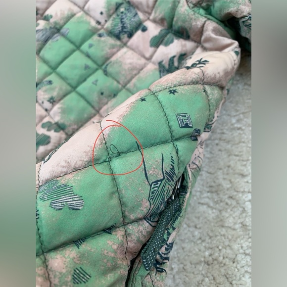 Patagonia Size 5T Bear and Forest Print Nano Puff Jacket - Picture 13 of 14